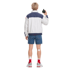 Roman Carax beige Kostüm Set Cyberpunk: Edgerunners 2 Roman Carax Cosplay Outfit