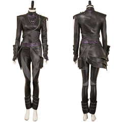 Rumi schwarz Kostüm Set Kpop Demon Hunters Rumi Cosplay Outfits
