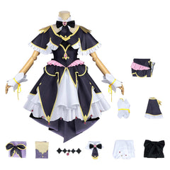 Ruruka Moria schwarz Kostüm Set Star Detective Pretty Cure! Ruruka Moria Cosplay Outfit