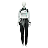 Sage weiß schwarz Kostüm Set Valorant Sage Cosplay Outfit