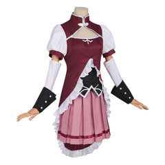 Sakura Kyōko rosa Kostüm Set Puella Magi Madoka Magica Sakura Kyōko Cosplay Outfit