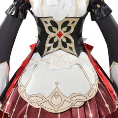 Sandrone rot schwarz Kostüm Set Genshin Impact Sandrone Cosplay Outfit