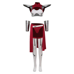 Sasha Hammer rot Kostüm Invincible Sasha Cosplay Outfit