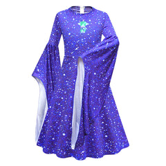 Schneewittchen Kinder Mädchen Cosplay Kostüm Outfits Halloween Karneval Anzug Böse Königin