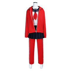 Schoolgirl Kagura Gintama rot Uniform Cosplay Outfits