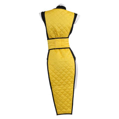 Scorpion gelb Kostüm Set Mortal Kombat Scorpion Cosplay Outfit
