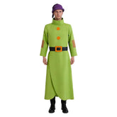 Seppl grün Kostüm Schneewittchen Dopey Cosplay Outfit