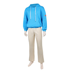 Shin Asakura blau Kostüm Sakamoto Days Shin Cosplay Outfit