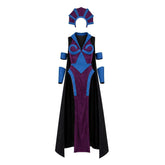 Skeletor lila Kostüm Set Masters of the Universe Skeletor Cosplay Outfit