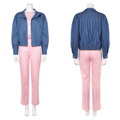 Stranger Things 2025 Max Mayfield rosa Kostüm Set Cosplay Outfits