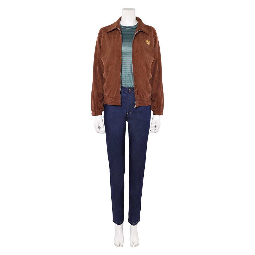 Stranger Things Max Mayfield braun Kostüm Set Cosplay Outfits