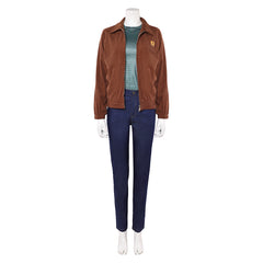 Stranger Things Max Mayfield braun Kostüm Set Cosplay Outfits