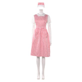 Stranger Things Nancy Wheeler rosa Kleid Cosplay Outfit