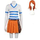 One Piece Nami Cosplay Kostüm Halloween Karneval Outfits
