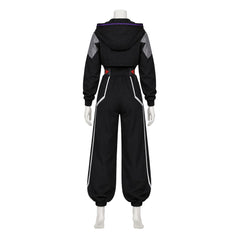 Talia Yang schwarz Kostüm Set Cyberpunk: Edgerunners 2 Talia Yang Cosplay Outfit