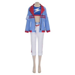 Tamamo Cross blau Kostüm Set Umamusume: Pretty Derby Tamamo Cross Cosplay Outfit