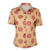 Tashigi Shirt One Piece Live Action Tashigi Cosplay Outfit