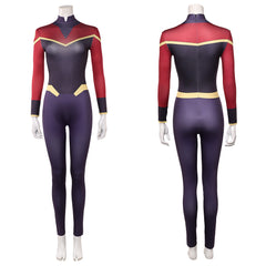 Telia rot-schwarz Overall Invincible Telia Cosplay Kostüm