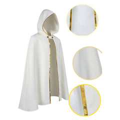 Temenos Mistral weiß Kostüm Octopath Traveler Temenos Cosplay Outfit
