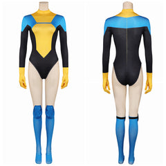 Terra Grayson Jumpsuit Invincible Terra Cosplay Outfits