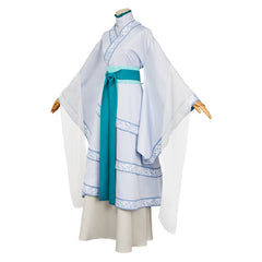The Apothecary Diaries Jinshi weiß Hanfu Cosplay Outfits