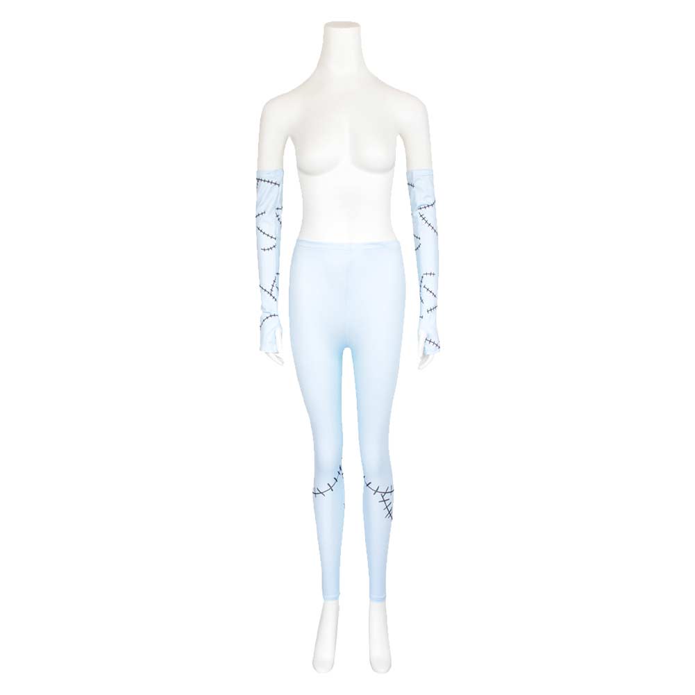 The Nightmare Before Christmas Sally Leggings Ärmelschoner Cosplay Requisite