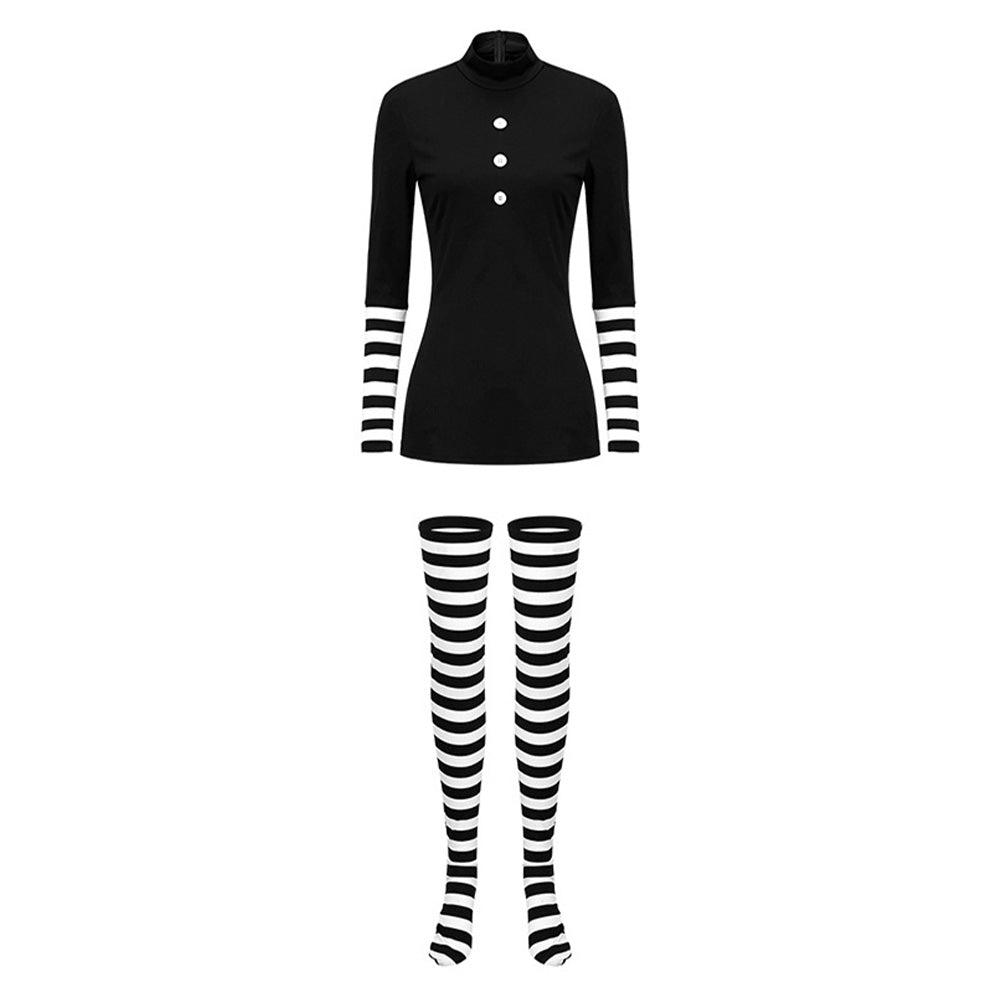 The Puppet FNAF schwarz Kostüm Five Nights at Freddy‘s Marionette Cosplay Outfit