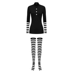 The Puppet FNAF schwarz Kostüm Five Nights at Freddy‘s Marionette Cosplay Outfit