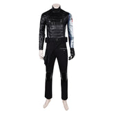 Thunderbolts Winnersolder schwarz Kostüm Set Bucky Bames Cosplay Outfits