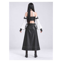 Tifa Lockhart schwarz Kostüm Set Final Fantasy VII Tifa Lockhart Cosplay Outfit