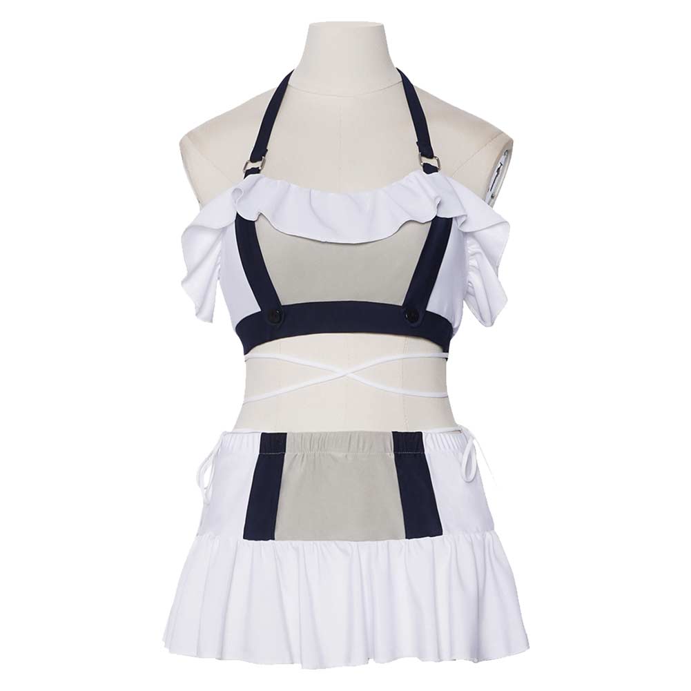 Tifa Lockhart weiß Kostüm Set Final Fantasy VII Tifa Lockhart Cosplay Outfit