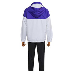 Toshiro Kamiya schwarz weiß lila Kostüm Set Fool Night Toshiro Kamiya Cosplay Outfit