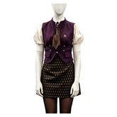 Vampirina lila Kostüm Set Vampirina Hauntley Vee Cosplay Outfit