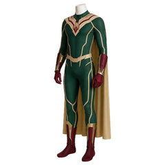 Vision grün Kostüm Set VisionQuest Vision Cosplay Outfit