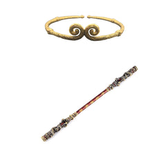 Sun Wukong Chinese The Monkey King Golden-banded Staff Ruyi Jingu Bang Cosplay Requisite