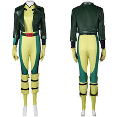 X-Men '97 Rogue gelb Jumpsuit Cosplay Kostüm Outfits