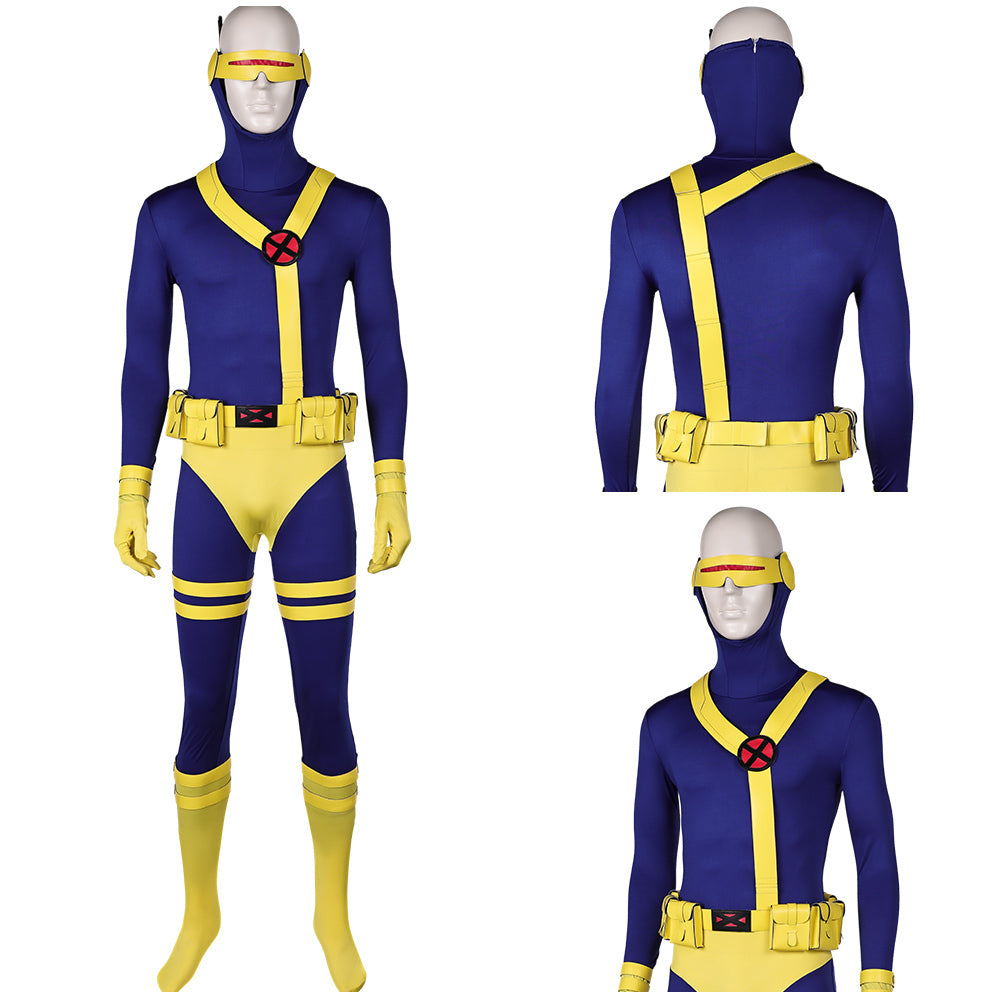X-Men '97 Scott Summers Overall Cosplay Kostüm Set