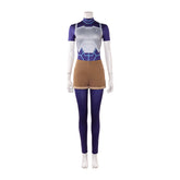 Zoe Thompson blau Kostüm Set Invincible Tech Jacket Cosplay Outfit