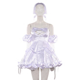Zombie Stage AU Sua weiß Outfit Alien Stage Sua Cosplay Kostüm