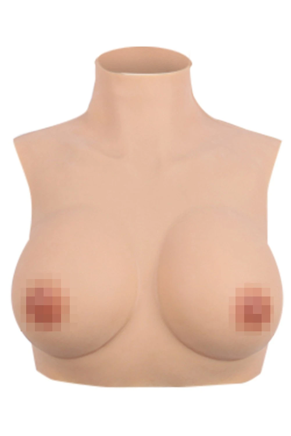 Half Body Silikon Fake Breasts Forms DWT Falsche Brüste Mastektomie Cosplay Transgender Schauspieler Brustprothese - cosplaycartde