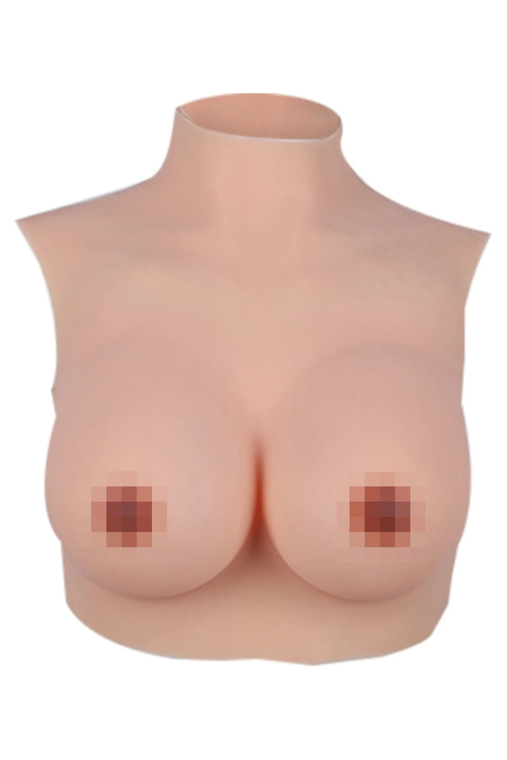 Half Body Silikon Fake Breasts Forms DWT Falsche Brüste Mastektomie Cosplay Transgender Schauspieler Brustprothese - cosplaycartde