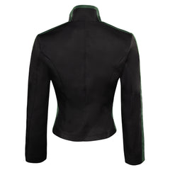 Poison Ivy Damen Cosplay schwartzer Mantel Halloween Karneval Outfits Cosplay Kostüm