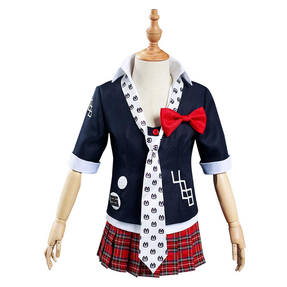 Kinder Danganronpa Junko Enoshima Cosplay Kostüm Uniform für Mädchen - cosplaycartde