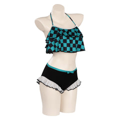 Kamado Tanjirou Demon Slayer Cosplay Outfits Badeanzug