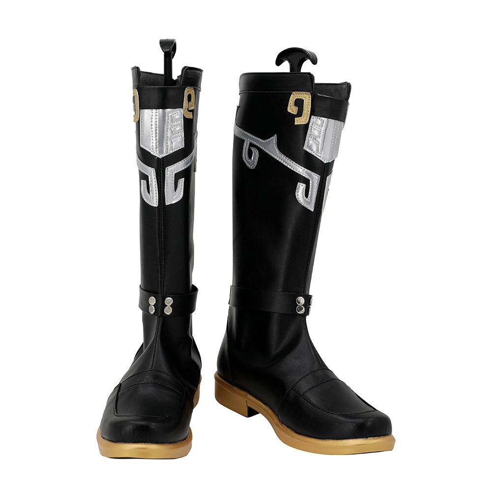 Honkai: Star Rail Jing Yuan Cosplay Schuhe Stiefel Halloween Karneval Outfits