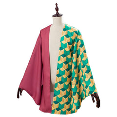 Tomioka Giyuu Erwachsene Umhang Demon Slayer Kimetsu no Yaiba Outfit - cosplaycartde