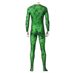 Riddler Cosplay Kostüm Outfits Halloween Karneval Jumpsuit