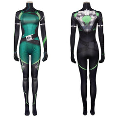 VALORANT Viper Cosplay Kostüm Outfits Halloween Karneval Jumpsuit