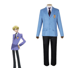 Ouran High School Host Club Cosplay Fujioka Haruhi / Tamaki Suou Kostüm Uniform Halloween Karneval Anzug