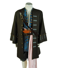 Pirates of the Caribbean 5 Fluch der Karibik Jack Sparrow Johnny Depp Set Cosplay Kostüm - cosplaycartde
